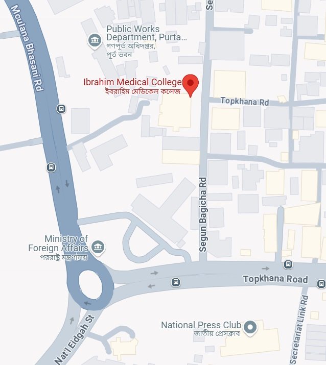 IMC campus locations map